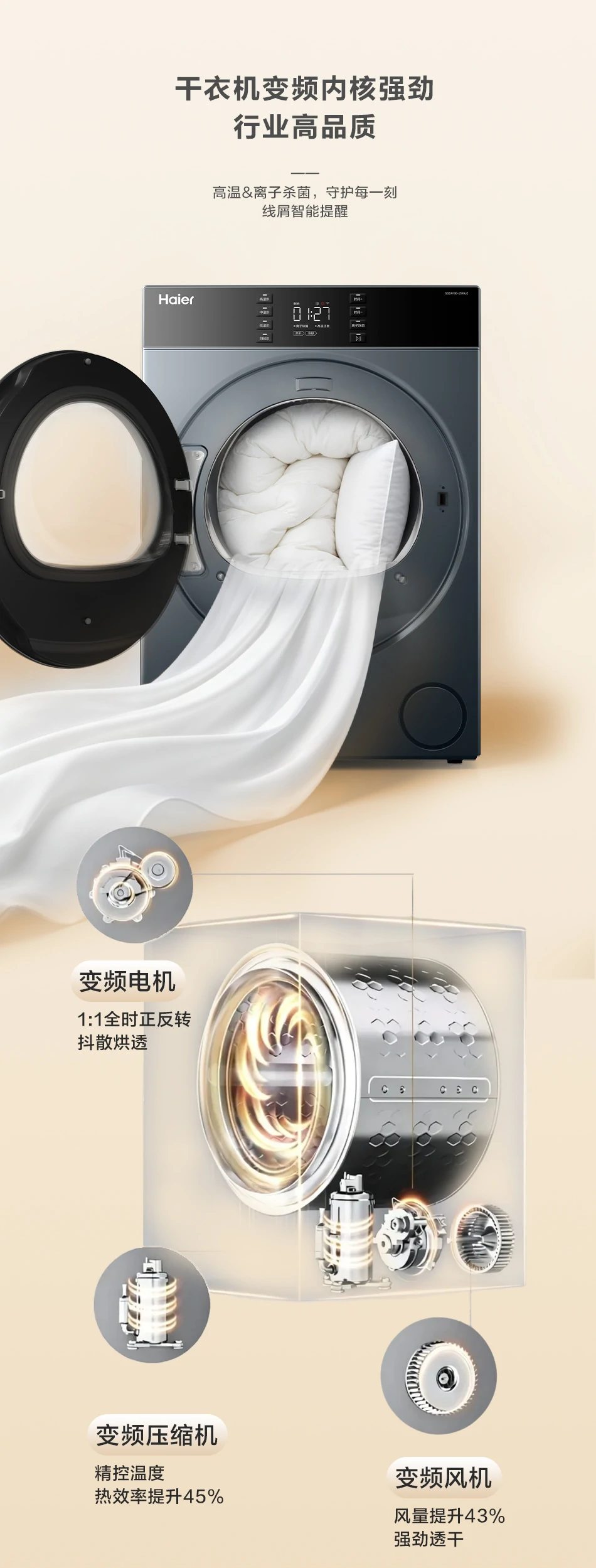 10公斤Black Sapphire-干衣机 5