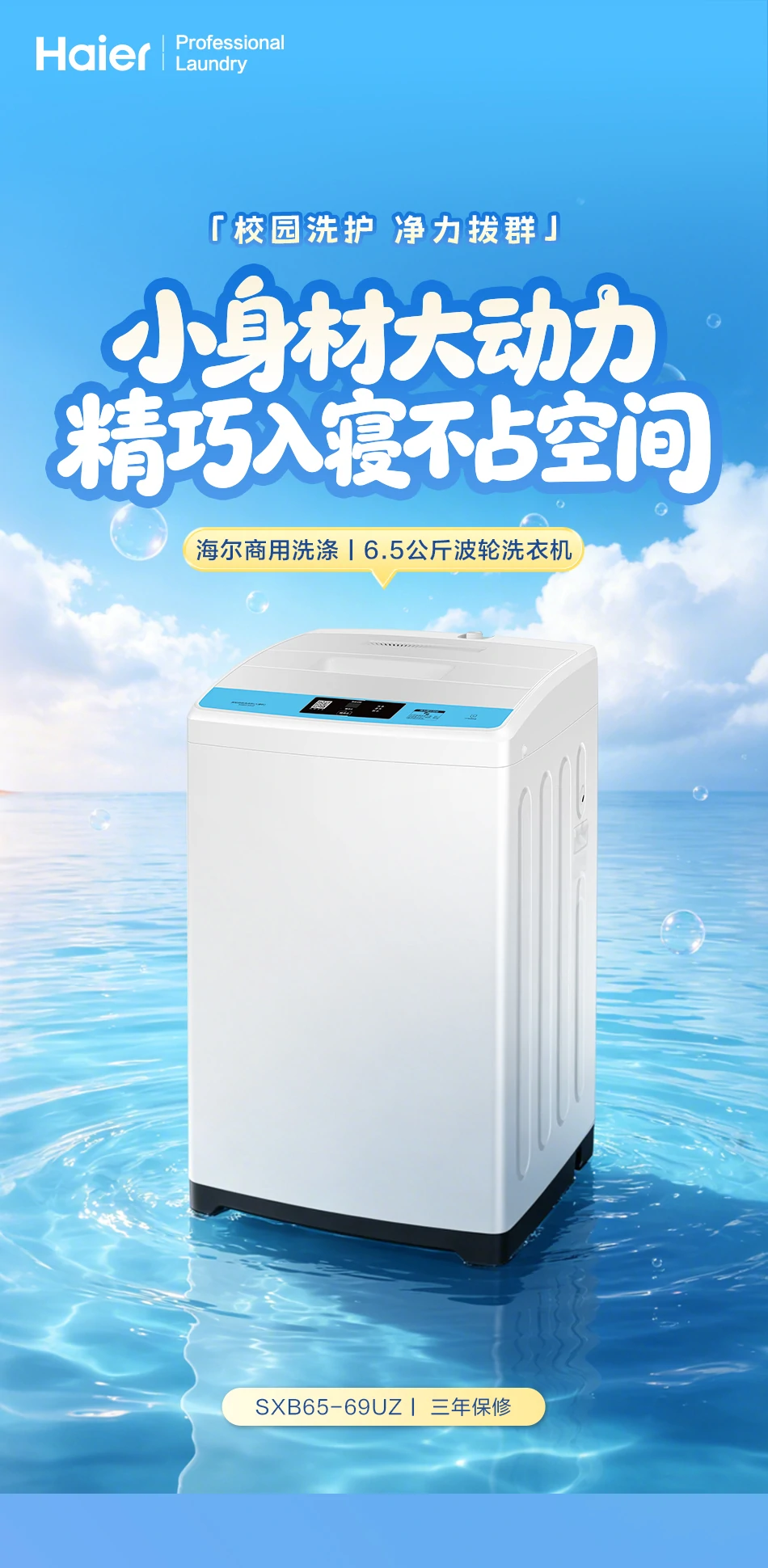 6.5公斤波轮洗衣机 1