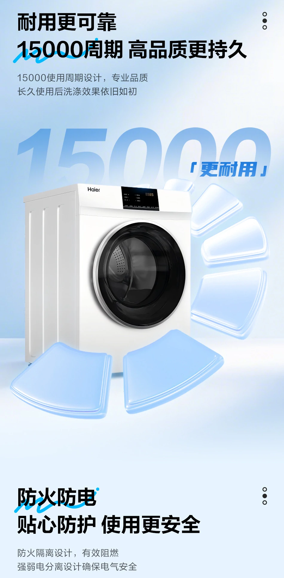 9公斤滚筒洗衣机 5